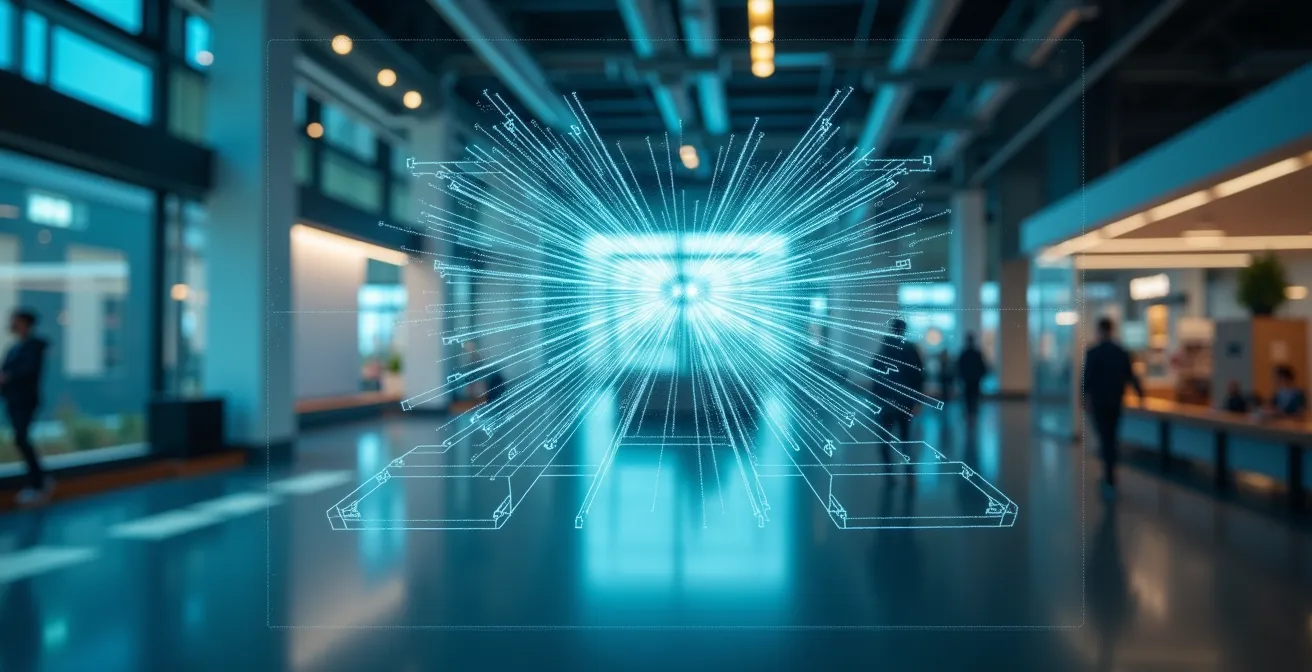 Représentation abstraite de flux de données dans un environnement commercial moderne